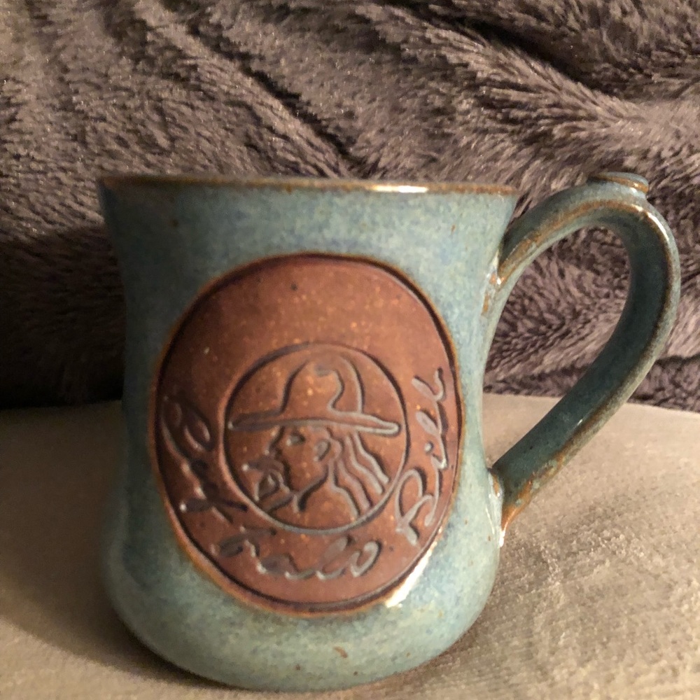 Down to Earth Mug with thumb rest.